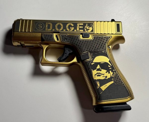 NEW GOLD DOGE GLOCK 43X - Image 2